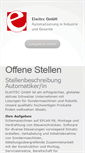 Mobile Screenshot of elwitec.ch
